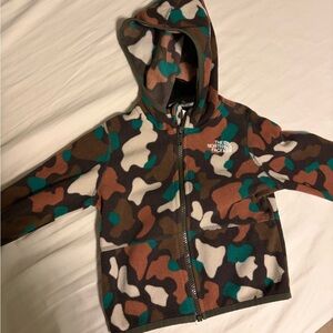 The North Face Camouflage Hoodie (18-24 months)